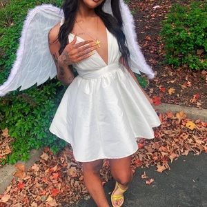 White dress